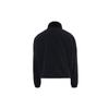 Nike Logo Solid Color Faux Lamb Fleece Jacket Women Jacket Black DQ6847-010