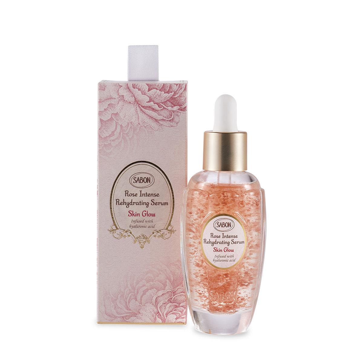 

[Sabon] Rose Intense Rehydrating Serum 50ml + Roller Gift