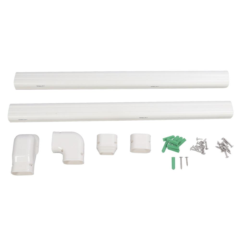 PVC Line Set 410 J Printable Decorative Tubing Cover for Mini Split and Central Air Conditioners