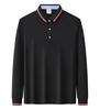 Men'S Polo Shirt Business Casual Long Sleeve T-Shirt Summer Autumn Hot Selling High-Quality Breathable Comfortable Fashion Top