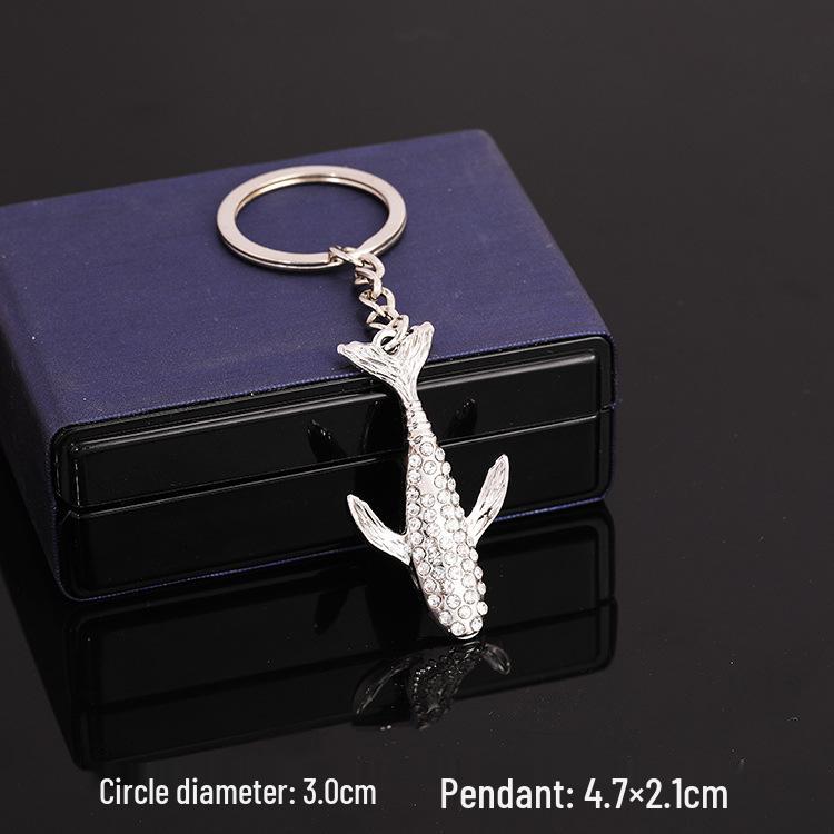 European & American Rock Guitar Keychain: Hip Hop Drip Oil Alloy Pendant Charm for Women's Bags