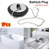 1Pcs Rubber Tub Stopper Universal Bathtub Plug New Bath Tub Drain  Bathtub Accessories