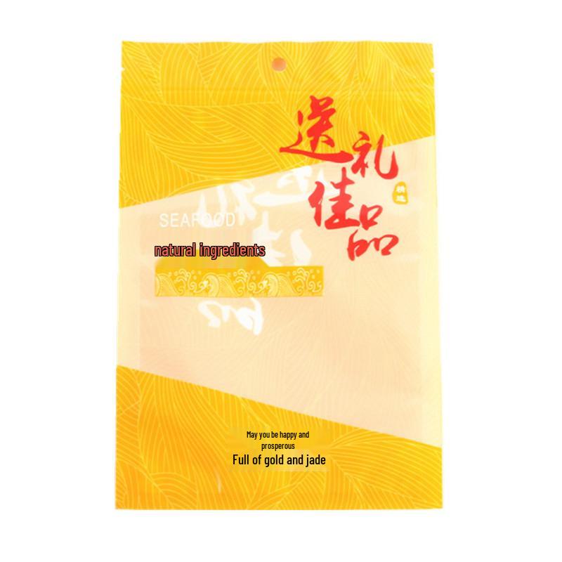 

Самозапечатывающийся подарочный пакет на Новый год: Сладости, Сушеные продукты, Местные деликатесы и Морепродукты