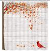 Fall Shower Curtain Set - Autumn Sunflower Pumpkin Gnome Design, Waterproof Farmhouse Bath Decor with 12 Hooks, 71x71 Inch