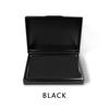 1 Quick-Drying Red Rectangular Ink Pad, Fast-Drying Ink Pad, Fingerprint Box, Financial Office Stamp Box, Bank Blue-Black Ink Pad Box