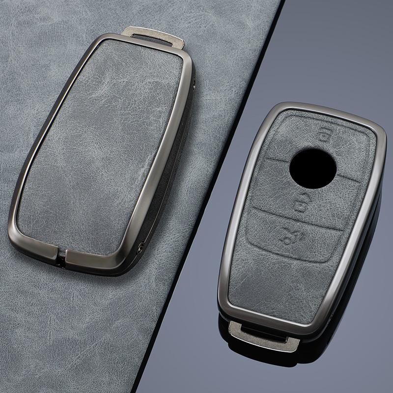 Interior Mouldings Car Remote Key Case Cover Shell Fob For Mercedes Benz A C E S G Class GLC CLE CLA GLB GLS W177 W205 W213 W222