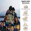 1pc Supernatural 20 Blanket Soft Warm Throw for Home, Office, Travel All Season Cozy Bedding Gift, Office Cozy Accessory