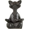 Cat Whimsical Buddha Figurine Meditation Yoga Collectible Home Decor Lover Gifts