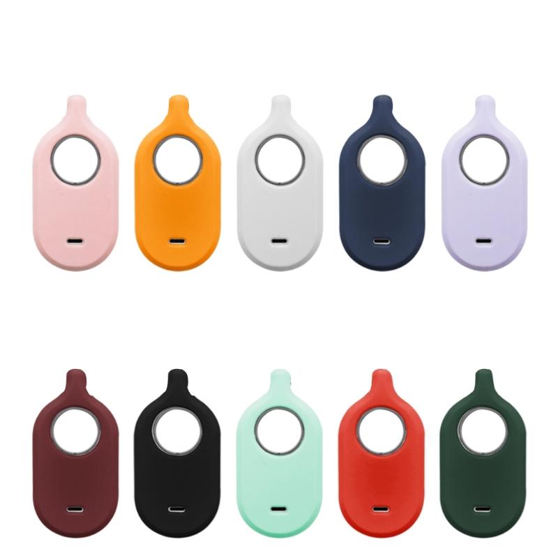 Suitable for Smarttag 2 Protective Case Silicone Keychain Pet Dog Tracker Locator Positioning Housing Anti-Scratch Cover
