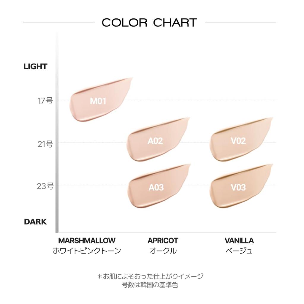 VDL Cover Stain Perfecting Cushion Foundation A02 Natural Ocher 01 13 g SPF35 Foundation Bröckelt nicht Deckkraft 0 Kyoki-Grade-Kissen Koreanisch