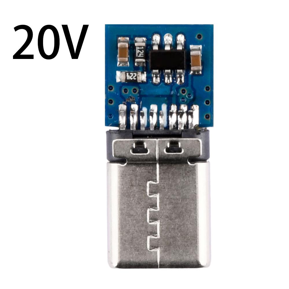 Fast Charge PD/QC Decoy Board 9V 12V 15V 20V PD Decoy Module PD 2 3.0 DC Trigger Cable USB Type-C Male Plug Charge Connector