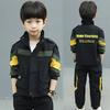 Boys' 2pcs/Set Spring Autumn Clothing Suits (Coat + Pants) - Kids  Teenager Sport School Outwear Suit
