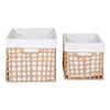 Bustelo Basket Set of 2 Natural Pieces.
