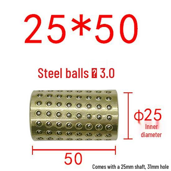 Golden Copper Ball Bearing Cage Mold Guide Bush Holder