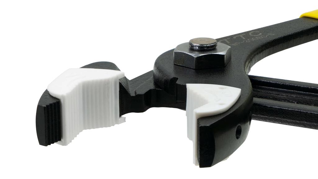 TSUNODA TTC Water Pump Pliers with Resin, Non-Scratch, and Spring, 200mm, WP-200SC-S