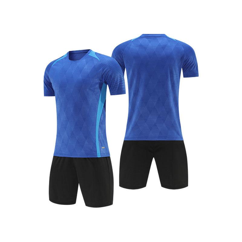 Short-sleeved Football Jersey Set, Competition Training Jersey, Adults and Children with The Same Jersey, Breathable Football Shirt