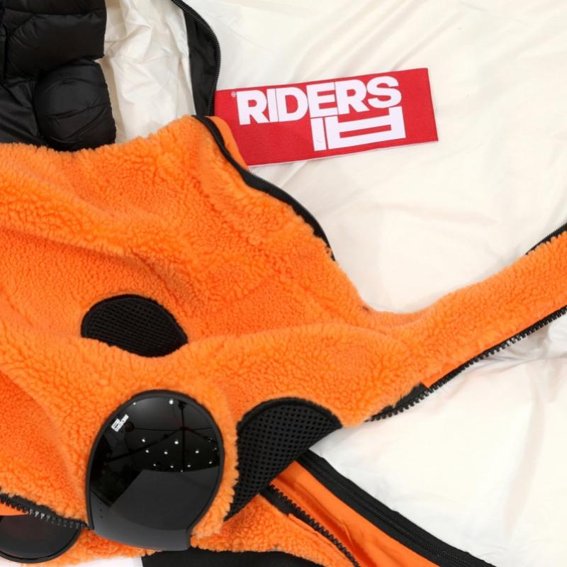Ai Riders Boys Jacket Bear Hood Goggles Padding Jk770btkj5