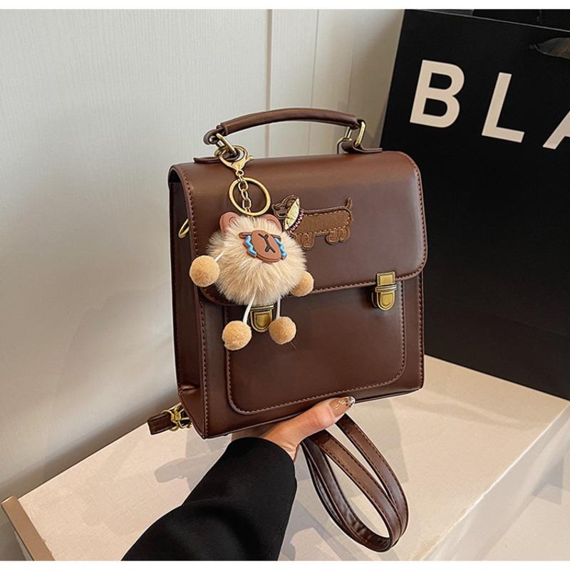 

Ретро рюкзак женский модный повседневный дизайн портативный студенческий школьный рюкзак высококлассная маленькая квадратная сумка дорожный рюкзак