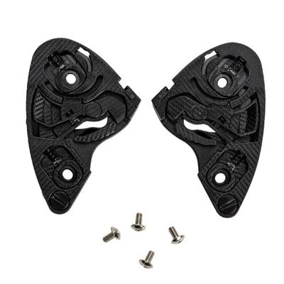 1 Pereche Vizoare Parbriz Scut Facial Bază cu Șurub Accesoriu Căști pentru CWR-1/RF-1200 Căști Vizoare Placă de Bază Echipament