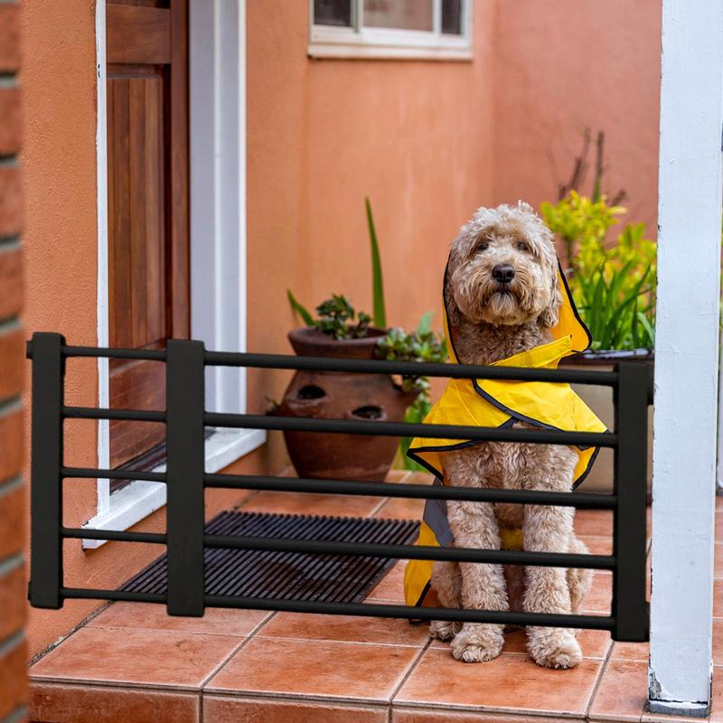 Samostatné psí branky Zatahovací Bez vrtání Plotová zábrana pro mazlíčky Domácí Opakovaně použitelná Dveře Pro malé a střední psy