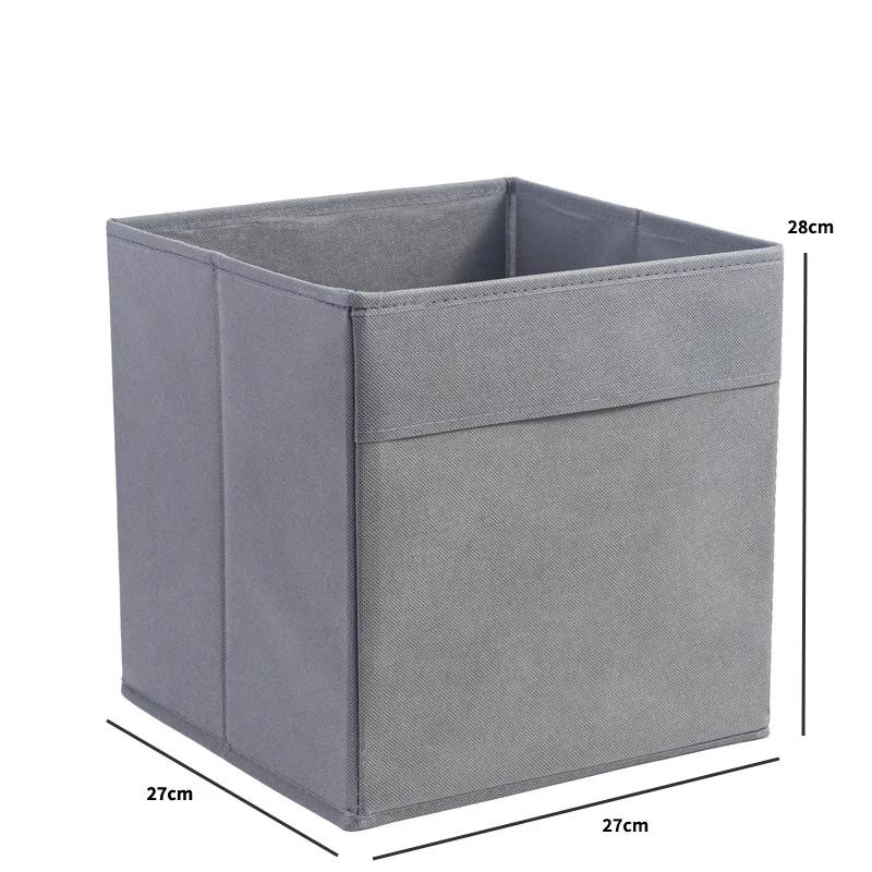 Amazon Netkaná textilie Skládací úložný box Domácí organizér Na oblečení Hračky Různé předměty Velká kapacita 35L