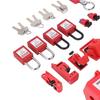 Circuit Breaker Lockout Kit, Roto Safety Padlock, Universal Breaker Lockout with Storage Bag, for Industrial Work