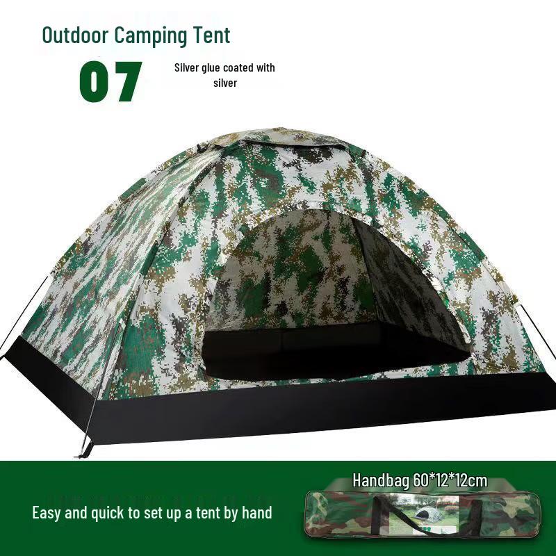 Outdoor Manual Setup Camping Tent