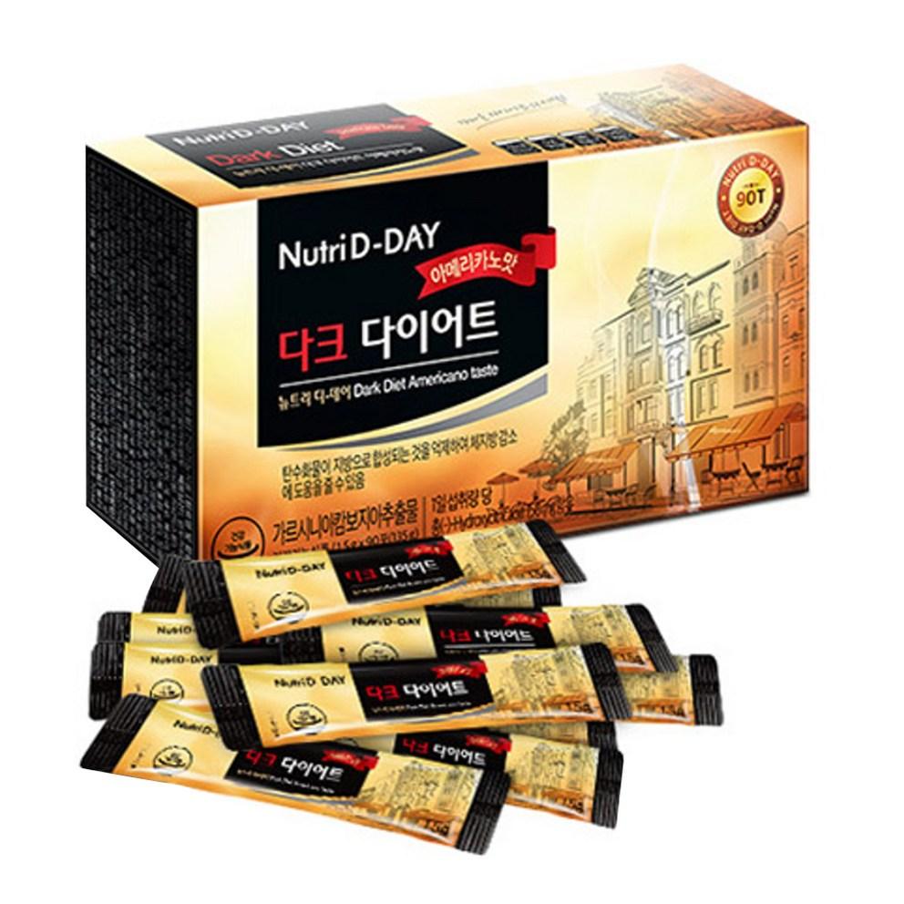 Nutri D-Day Dark Diet Garcinia Americano Flavor, 135g, 1 Box