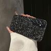 Luxury Black Glitter Rhinestone Soft TPU Case For Samsung Galaxy A14 A15 A16 A34 A35 A36 A54 A55 A56 A71 4G 5G A72 A73 Cover