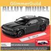 Alloy Simulation Challenger Srt Hellcat Sports Car Model Toy Display For