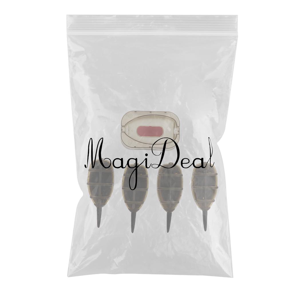 Details about Carp Fishing 4 In-line Method Feeder and 1 Mould Set Fishing Terminal Tackle Details about Carp Fishing 4 In-line Method Feeder and 1 Mould Set Fishing Terminal Tackle