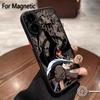 Anime Ones Pieces Luffys Zoros Phone Case For Samsung Galaxy S25 S24 S23 S22 S21 S20 FE Plus Ultra 5G Matte Magnetic