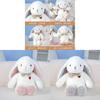 Plush Bunny Toy With Soft Polyester Filling For Comforting Kids And Sleep Support