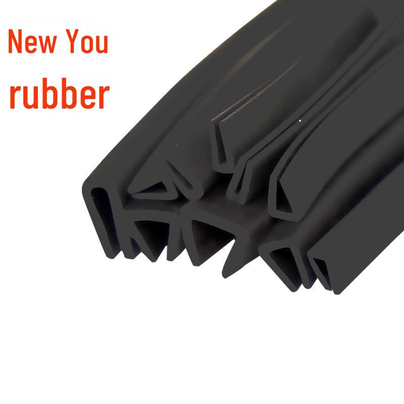 U-Shaped Rubber Anti-Collision Soundproof Sealing Strip for Glass