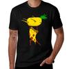 Ananas Auf Pizza T-Shirt Schnelltrocknend Outdoor Sport T-Shirt