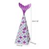 10 Stück Meerjungfrau Partygeschenkschachteln Meerjungfrau Geschenktüten Schachtel Kinder Meerjungfrau Party Goodie Bags