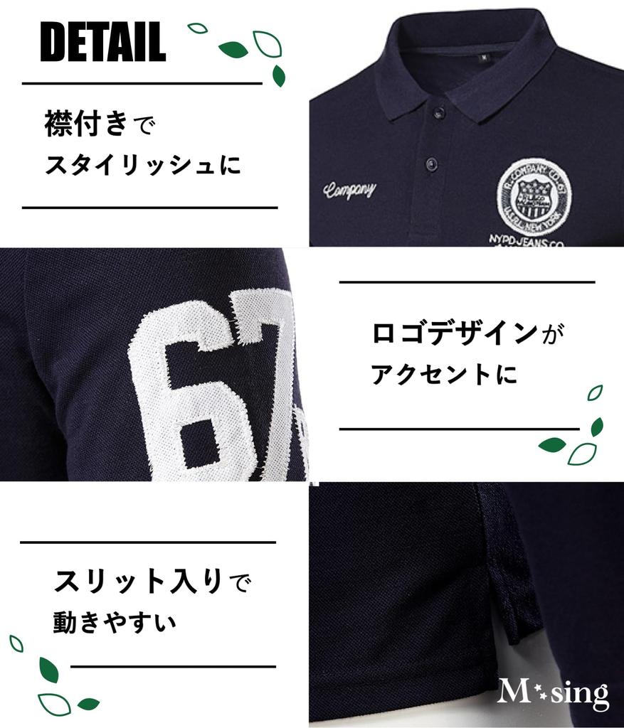 Golf Polo Single Point Lange Mouw Golf Kleur Matching Rond Slim Dagelijks Uniek Lente Elegant Logo M-SING Heren Shirt, Shirt, Sportkleding, Top,