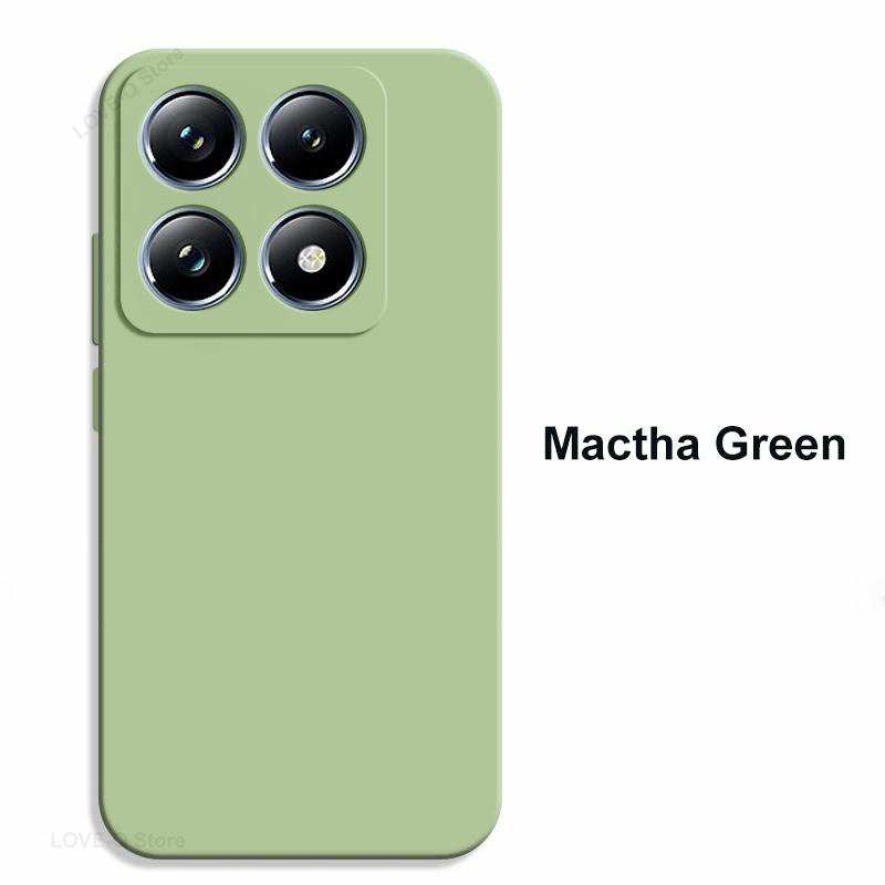 For Mi 14T Mi14T Pro Case Liquid Silicone Soft Phone Cases For Xiaomi Mi 14T Mi14T Pro Mi 14 T Pro Cover Xiaomi Accessories