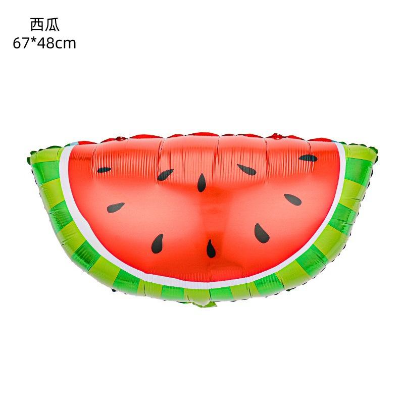 Mexican Carnival Flag Burrito Pitana Aluminum Balloon Cactus Avocado Carnival Party Balloon