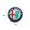 Autostickers Voor Alfa Romeo 4 stuks 56mm Wielnaafdop Naafdop Badge Sticker Embleem Decal Auto Accessoires Voor Alfa Romeo 4C 159 166