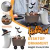 Halloween Hat And Candy Cart Desktop Ornament,Holiday Decorations,Holiday Gifts For Friends