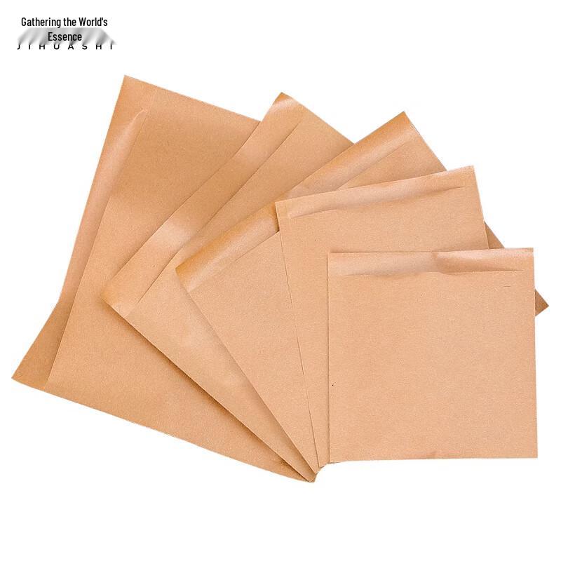 Kraft Paper Grease-Proof Disposable Food Packaging Bags 200 штук,
