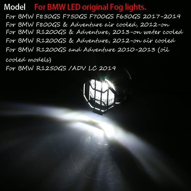 Fits BMW R1200GS R1250GS Motorcycle Fog Light Protector Guard Lamp Cover Grille