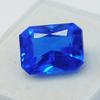 Natural Blue Sapphire Loose Gemstone 8.12 Ct Emerald Cut September Birthstone for Gem Collections
