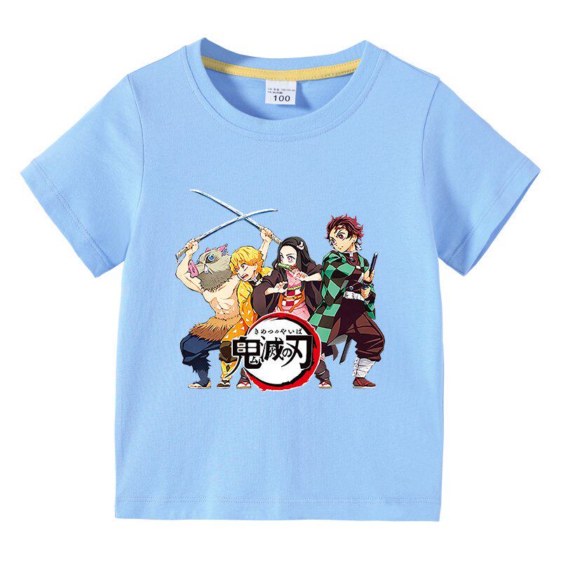 Ghost Killing Blade New Around No One Lang You Dou Tan Zhilang Anime Cotton Cartoon Print New Unisexs and Womens Tshirts