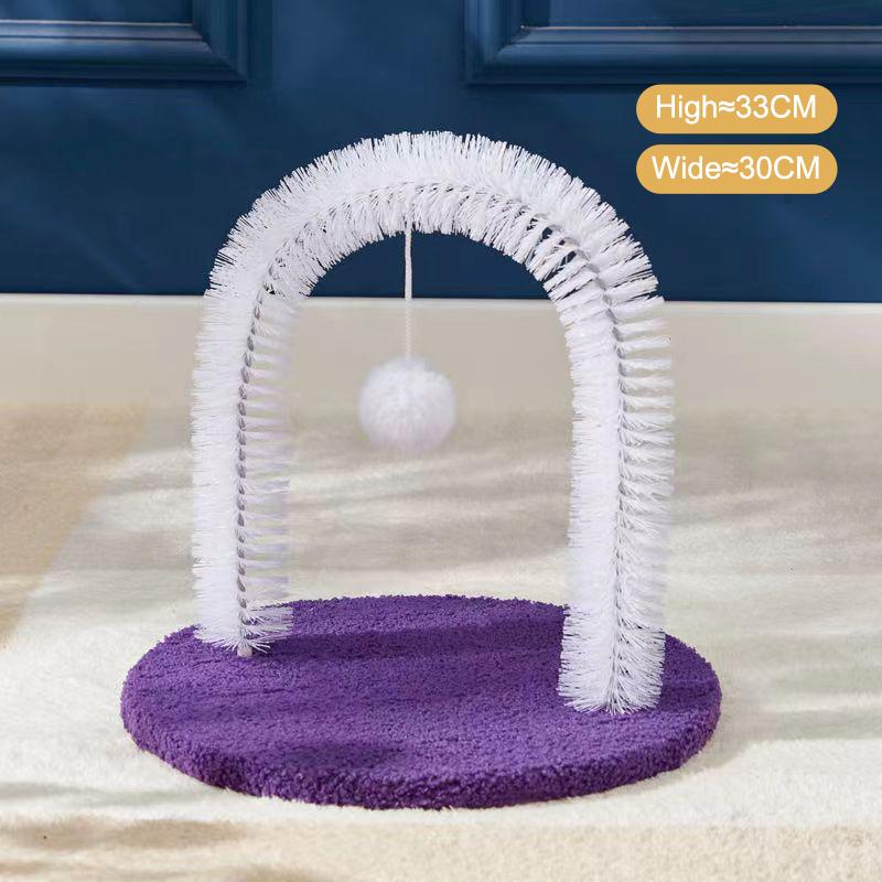 

Кошачий самогрумер, массажер, щетка для шерсти, кошачья игрушка, арка, щетка для шерсти, интерактивные игрушки для домашних кошек, кошачья когтеточка, игрушка для кошачьего груминга