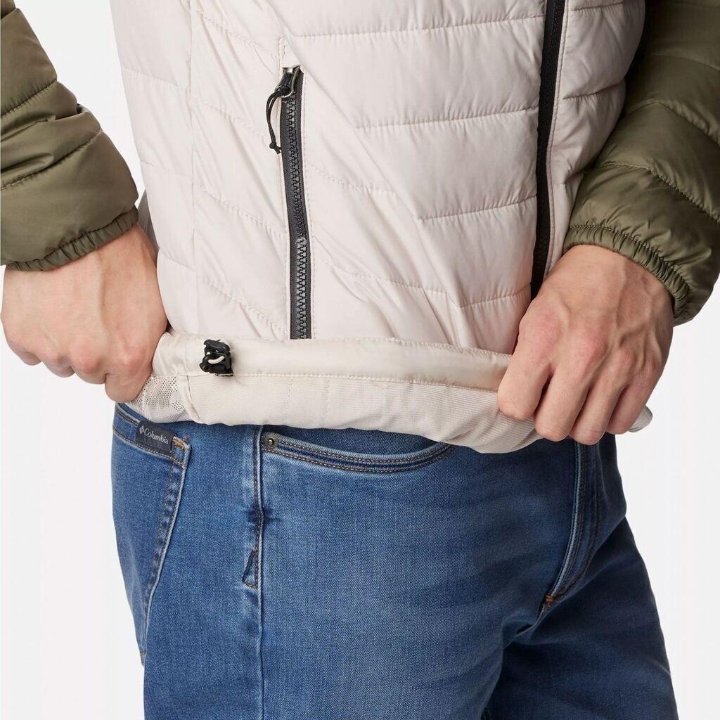 Куртка Columbia Powder Lite Hooded Jacket темный камень/акула/камень зеленый