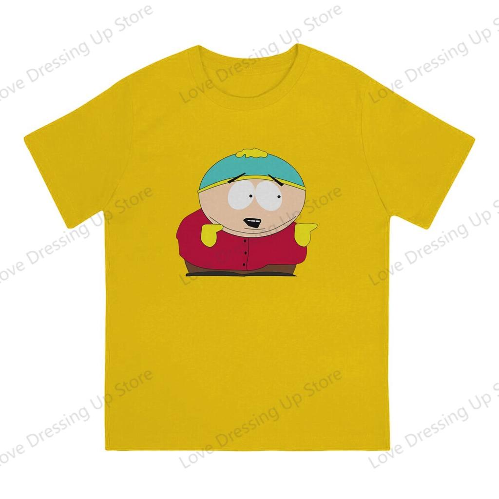 Weak Dude Eric Cartunisex Pure Cotton Printing Unisexs Tshirt Short Sleeve Tshirts Ssouthpark Theme Sport Tops