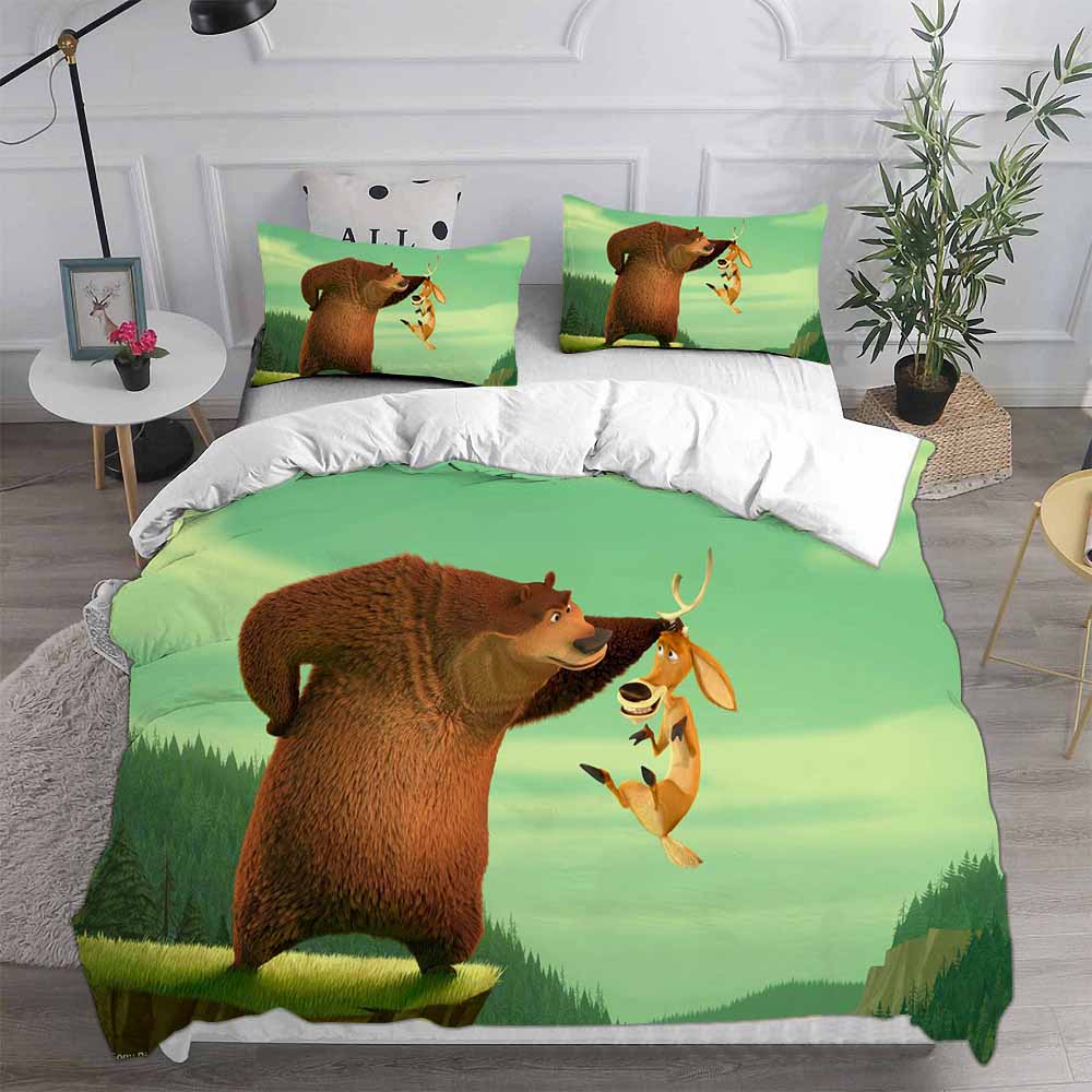 New Open Season Bedding Sets EU Singel US Twin Comforter Quilt Bed Cover Duvet Cover Pillow Case 2-3 Pieces Sets Kids Adult Size