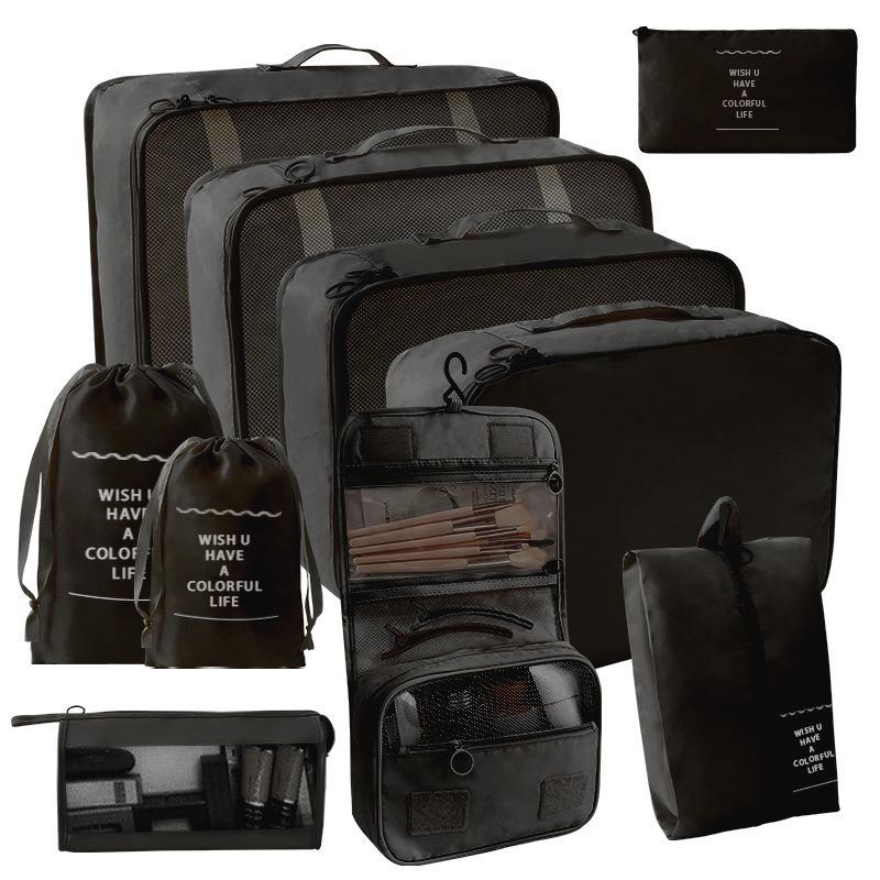 Large Capacity Foldable Travel Storage Bag Set - 7 Pieces